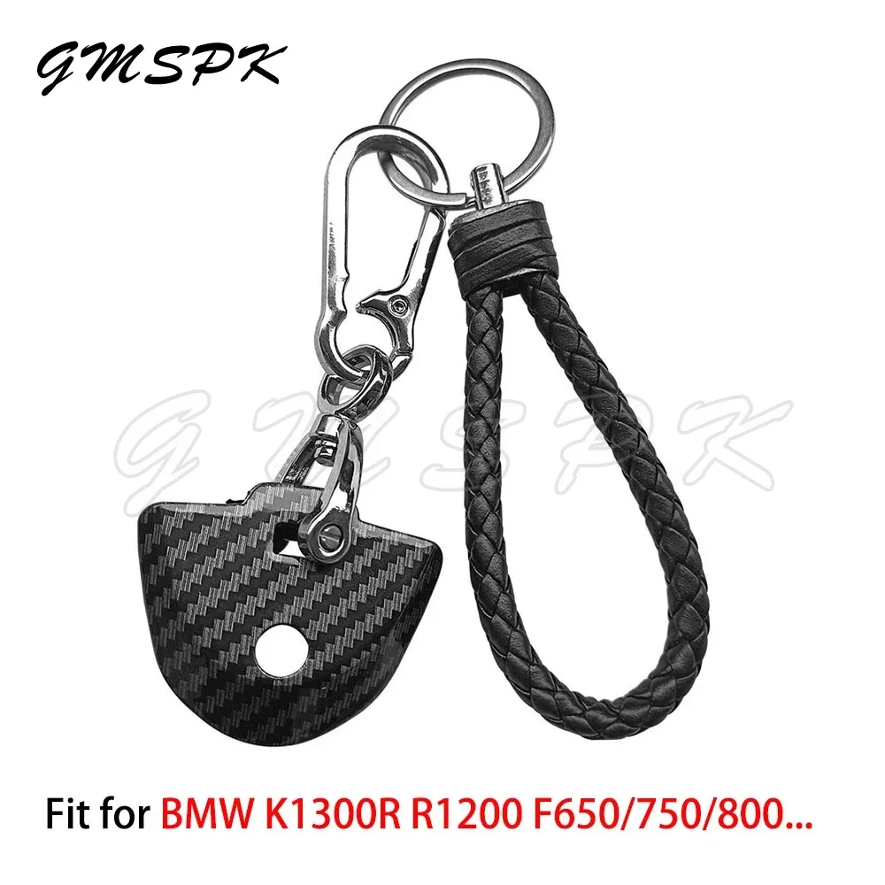 Carbon Style Key Protection Cover Case Shell Keychain Fit for BMW K1200R R1200RT K1300R F650GS F800GS S1000RR R1200GS