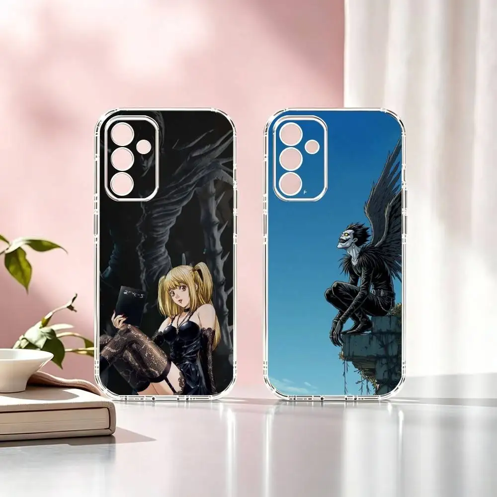 Death-H Note Anime Misa  Phone Case Transparent Silicone Soft For SamsungA10,12,20,21S,30,31,40,50,51,52,70,71 Gift
