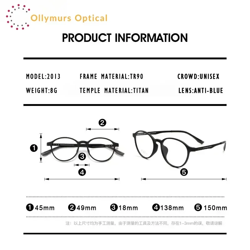 XUKA Classic Round TR90 Titanium Ultra-light Reading Glasses Woman Optical  Legs Lunette Pour Femme Original Women Sunglasses