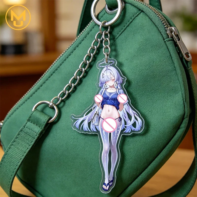 Wuthering Waves Mornye Acrylic Keyring Alluring Hot Selling Costumes Game Handbags Wallets Accessories for Gamelovers Collection