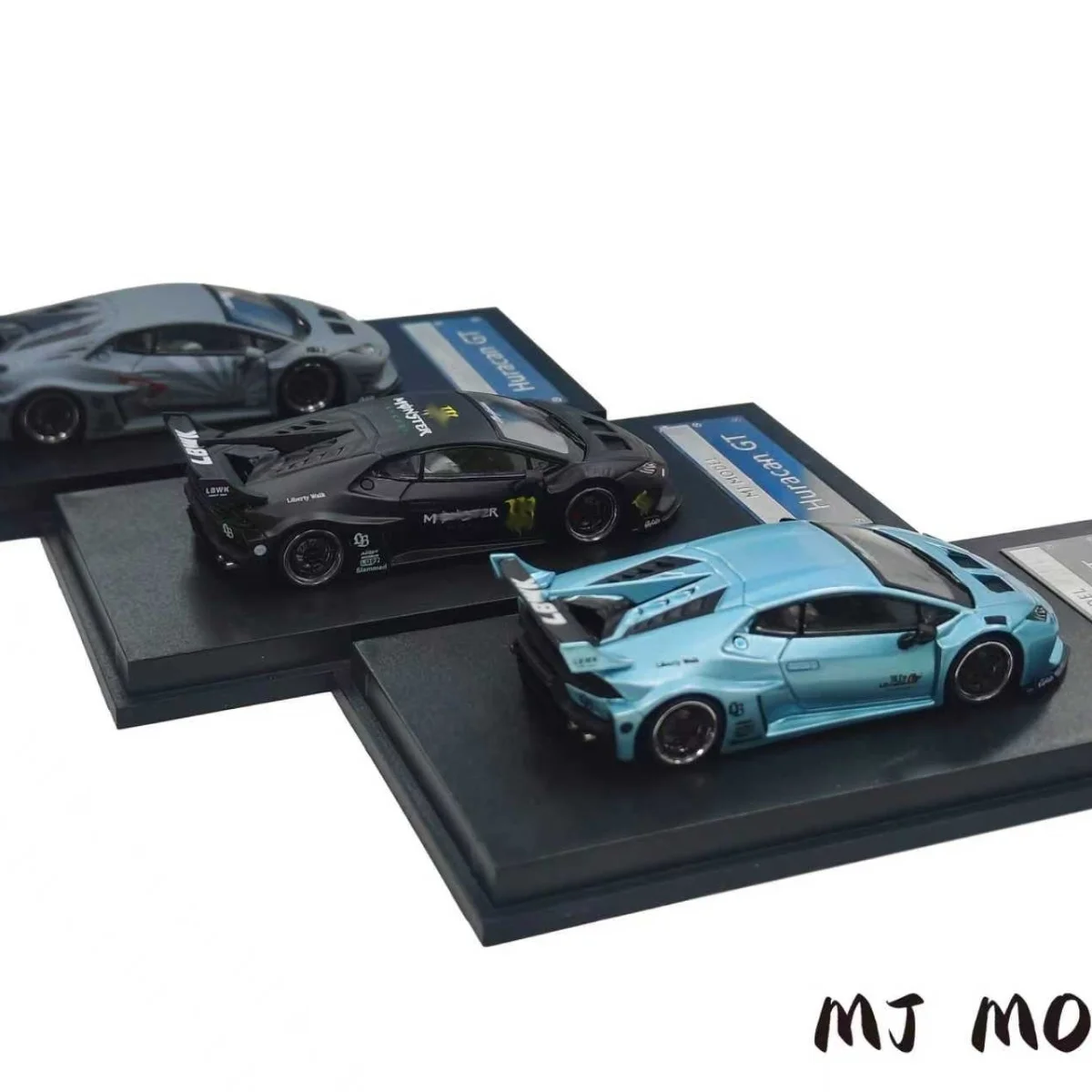 MJmodel 1:64 لامبورغيني هوراكان GT سبيكة يموت يلقي نموذج سيارة مجموعة هدية مزخرفة #2
