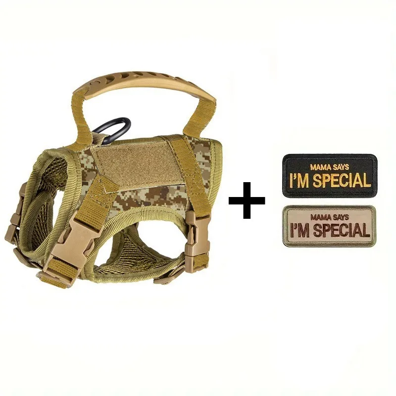 Tactical Cat Harness Vest-Style Leash, Escape-Proof, Adjustable, Outdoor Cat Leash, Small Dog Leash view 5