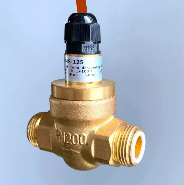 Screw Oil Flow Switch FF-015RMS-125/138 - GPF45-025/40/60-11 Compatible Flow Sensor for Machinery