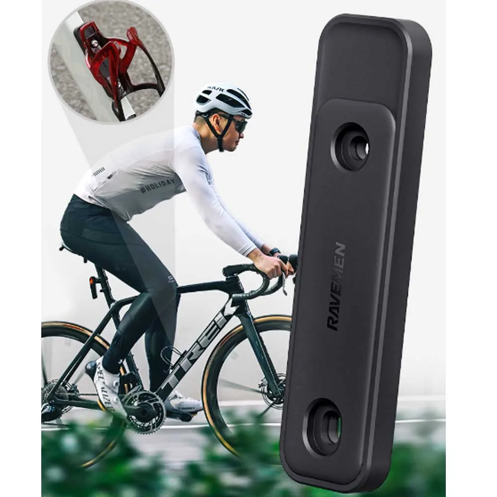RAVEMEN ABF01 자전거 GPS 추적기 Apple iPhone용 자전거 위치 추적기 태그 내 앱 찾기 충전식 방수 IPX6 분실 방지