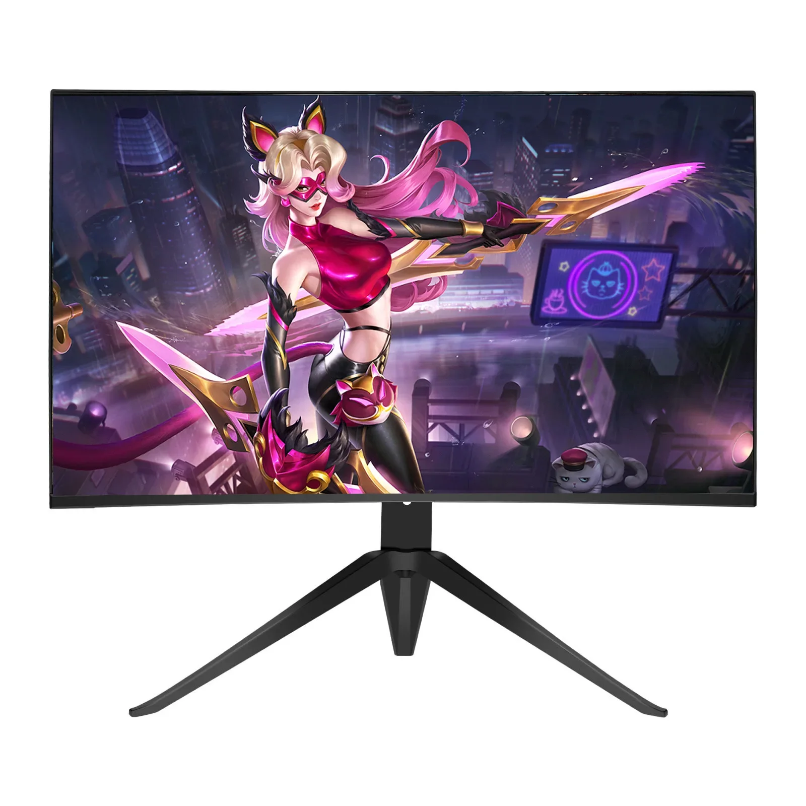 شاشة ZWBA32 بوصة منحنية للألعاب 1 مللي ثانية PUBG شاشة عرض عالية الوضوح 1800R