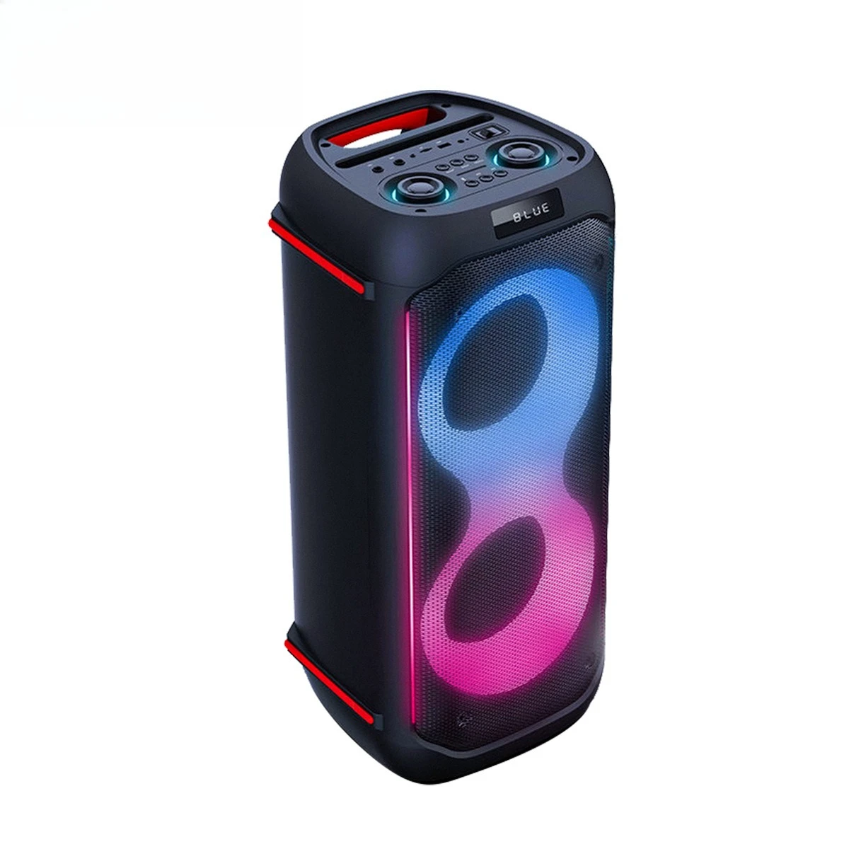

New dual 6.5-inch high-power Bluetooth speakers, wireless microphone and high-volume speaker
