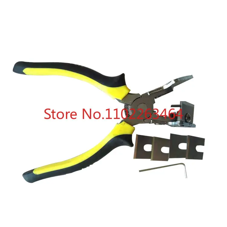 New design 45 degree V type window rubber tape cutting scissors for sale