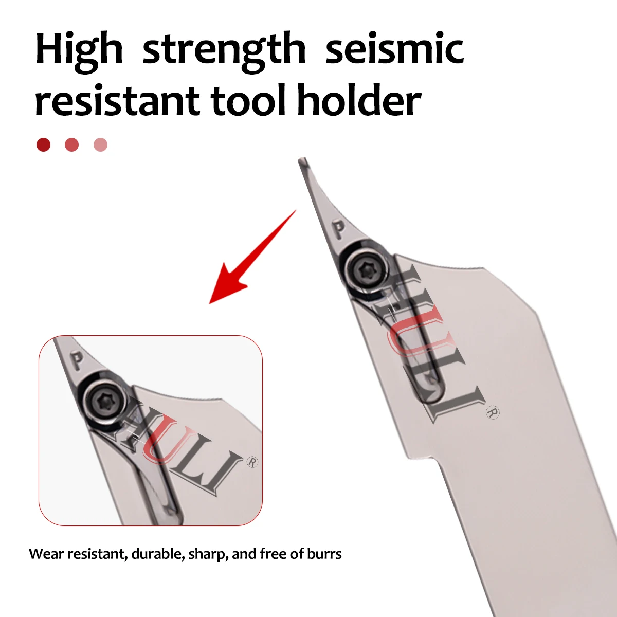 SJJPR External Turning Tool A Double-Edged Sword With A Single Blade NumericalControl Turning Goug Seismic Resistant Tool Holde