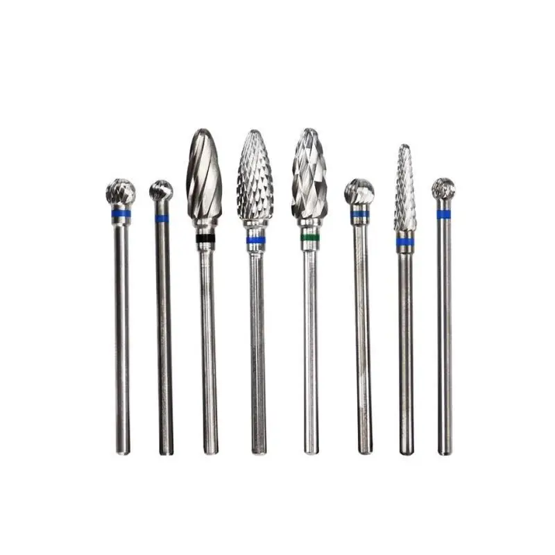 Dental Tungsten Steel Grinding Head, Rubber Support Grinding Head, Wheelshun Technician Grinding Machine, Ball Drill Polishing G