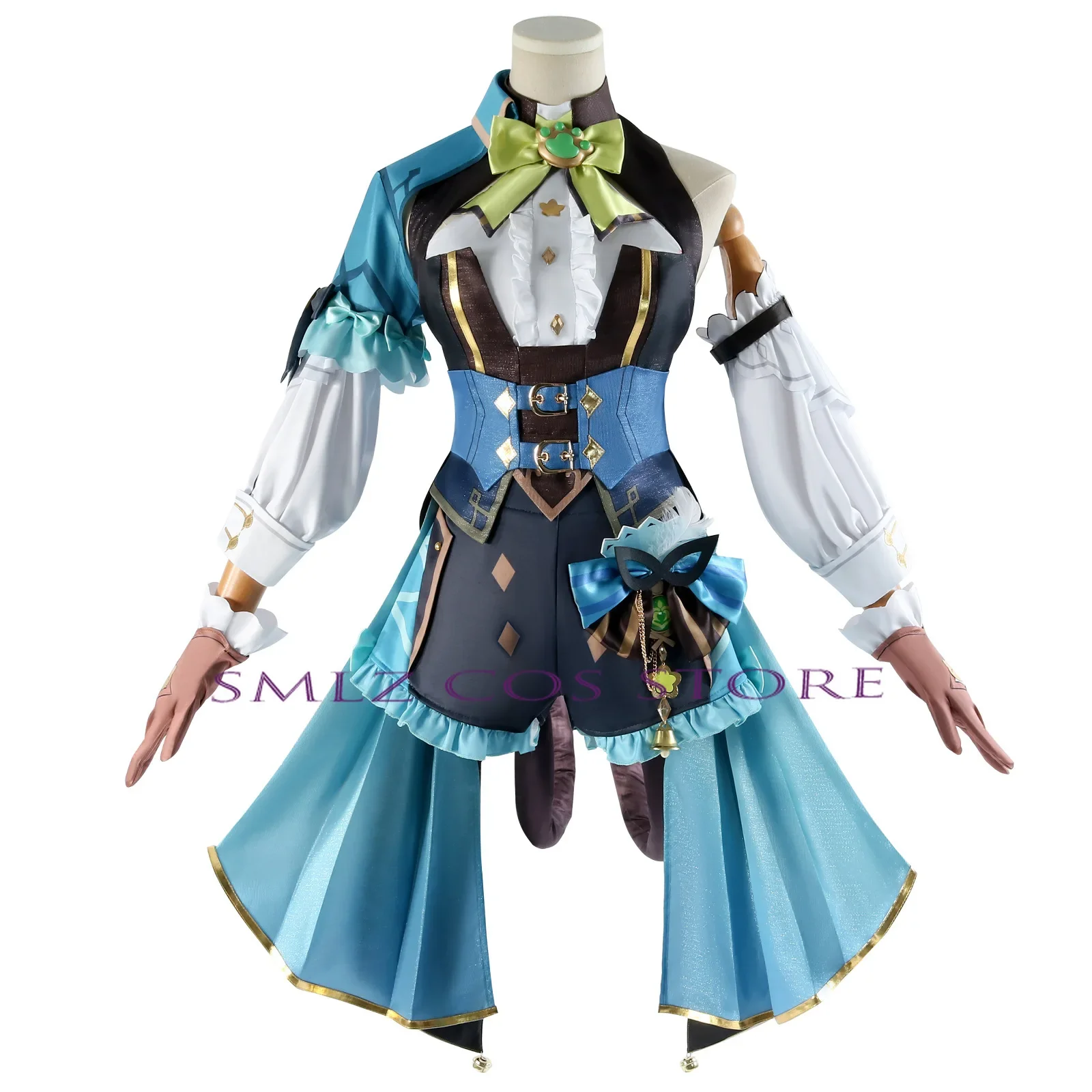 Kirara Cosplay Game Genshin Impact Costume Phantom in Boots Uniform Hat Tail Headwear Leggings Inazuma Halloween Party for Women