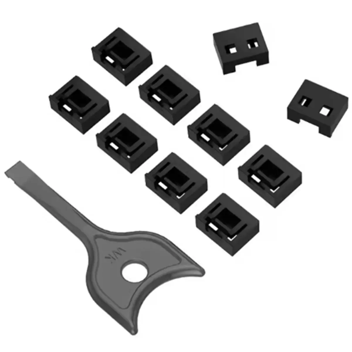 SWXF USB Port Blockers USB A Port Covers Enhances Data Security Port Protections for Computers and Notebook