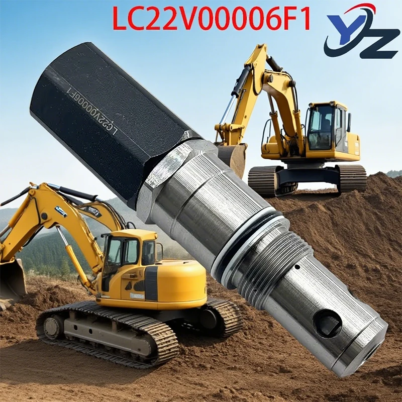 

LC22V00006F1 SK200-6 SK200-8 Excavator Main Service Relief Valve