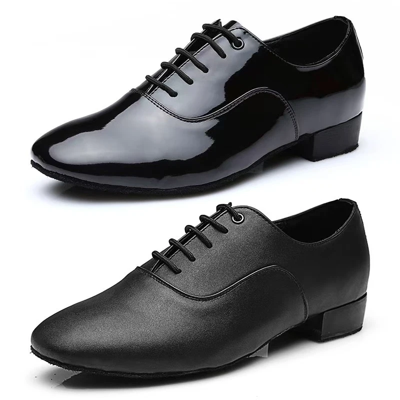 Nieuwe heren dansschoenen latin ballroom dansschoenen moderne indoor schoenen mannen tango wals dansen pu schoenen