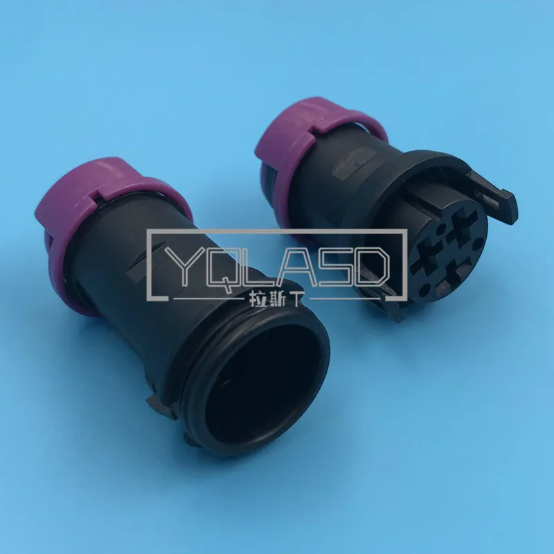 

1 Set 3 Way 813 971 987 813971987 813 972 928 813972928 AC Assembly Cable Housing Waterproof Car Socket Round Plug