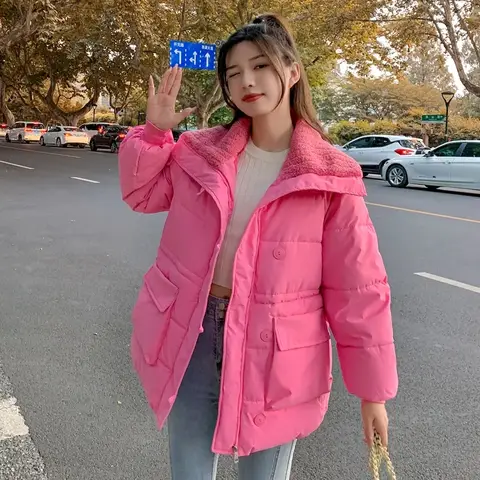 2023 겨울 여성 파카 스노우 웨어 코트, 따뜻한 여성 코튼 패딩 재킷, 루즈 푸퍼 파카 아우터, 패션 신상 Best5 2023 겨울 여성 파카 스노우 웨어 코트, 따뜻한 여성 코튼 패딩 재킷, 루즈 푸퍼 파카 아우터, 패션 신상 Best5