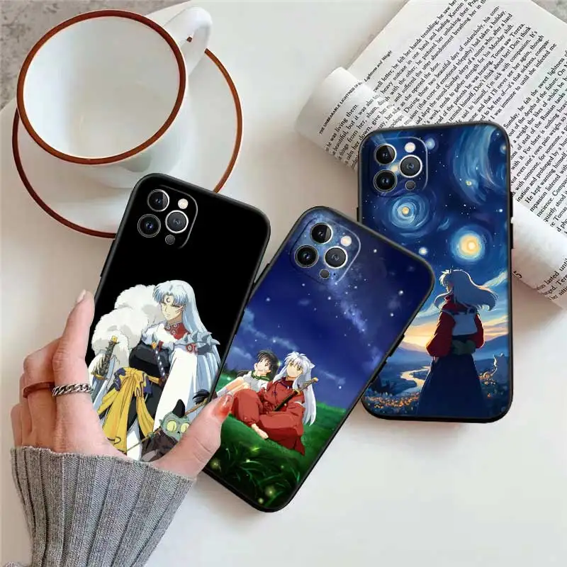 DI19 Inuyasha Phone Case for Samsung Galaxy A11 A12 A13 A15 A52S A53 A55 A56 A70 A71 A72 A73 F06 F16 F56 S10 Plus S10e view 5