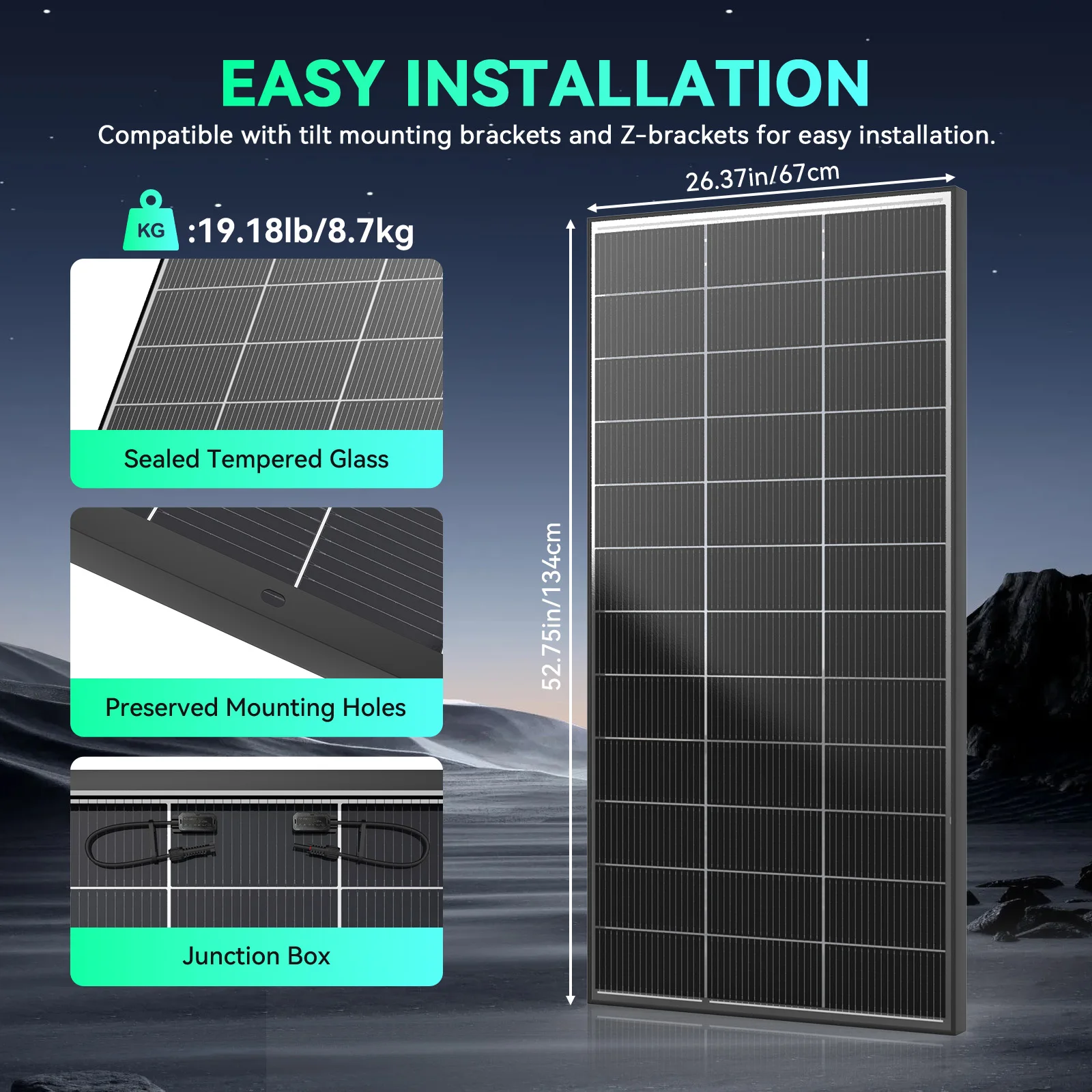 WERCHTAY 400 واط/200 واط 12 فولت لوحة مزدوجة الجوانب ألواح الأنظمة الشمسية أحادية البلورية 16BB الخلايا الشمسية الطاقة الكهروضوئية للمنزل على السطح قارب #3