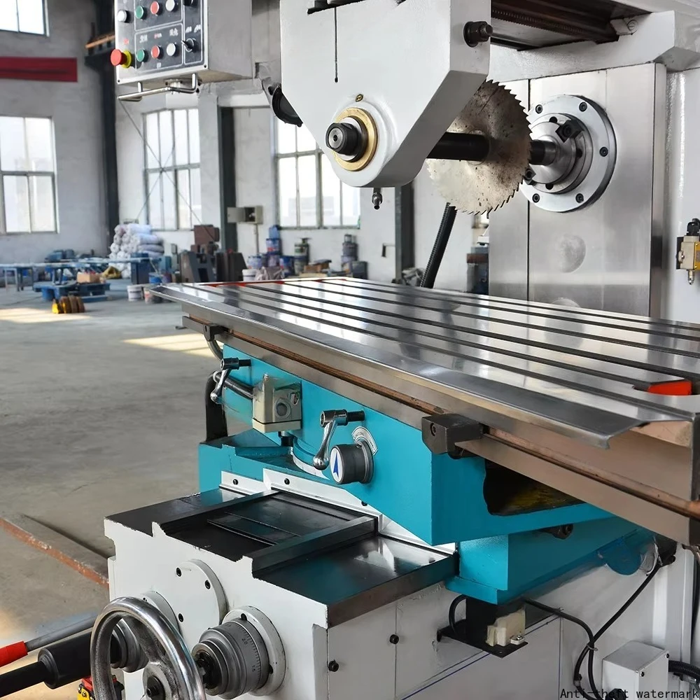 China Factory Hot Sale Swivel Head 1460/I Automatic Feeding Vertical and Horizontal Milling Machine Manual Mills