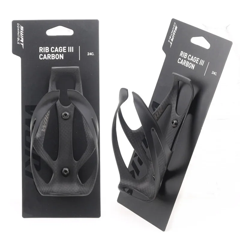 RIB CAGE III Bicycle Bottle Cage 24g Carbon Fiber Work Cycling Cup Holder Special Bike Cages Cycle Part Bike Accessories