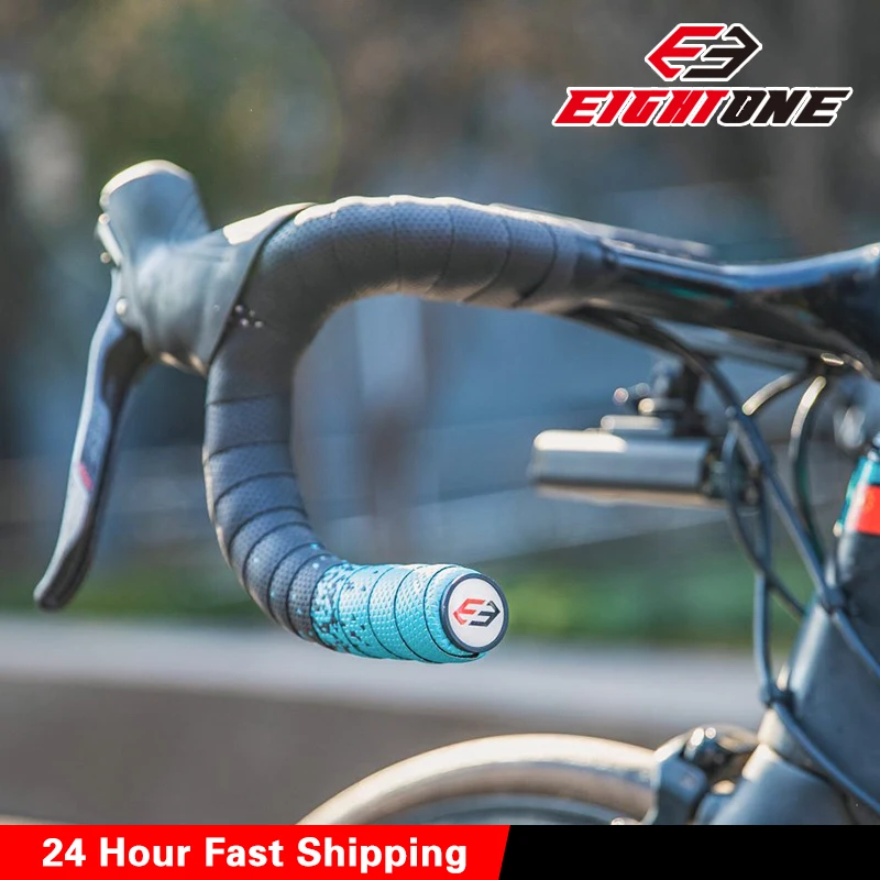 

EIGHTONE 2PCS Road Bike Bicycle Handlebar Strap Anti-Slip Shock Absorbing Wear-Resistant Tape EVA Material Camouflage Anti-Slip