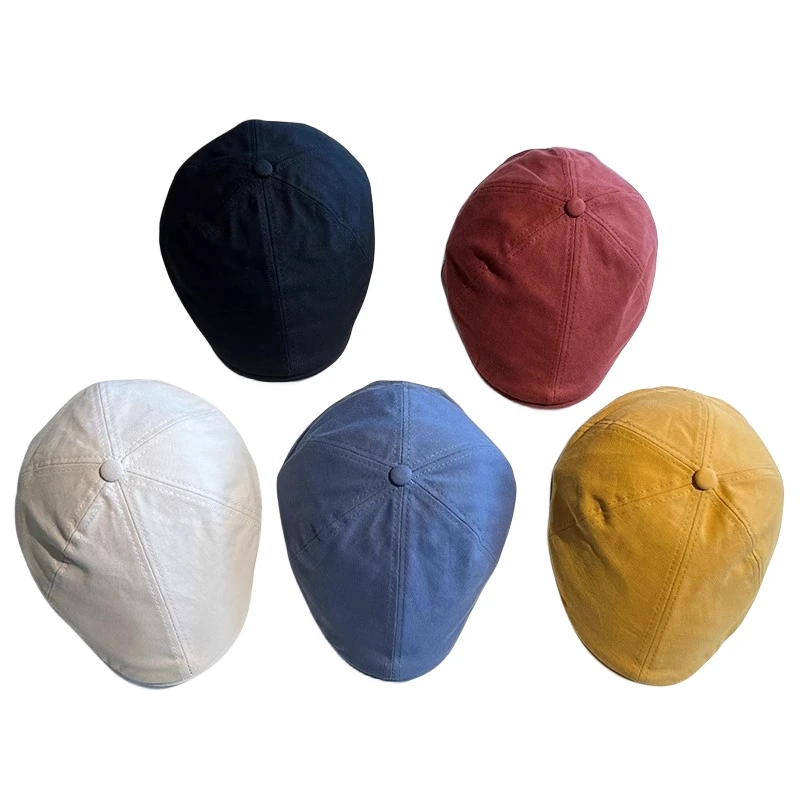 1PCS front hat men\'s street fashion brand cloth female beret four seasons casual hip hop back wearing cap baseball cap