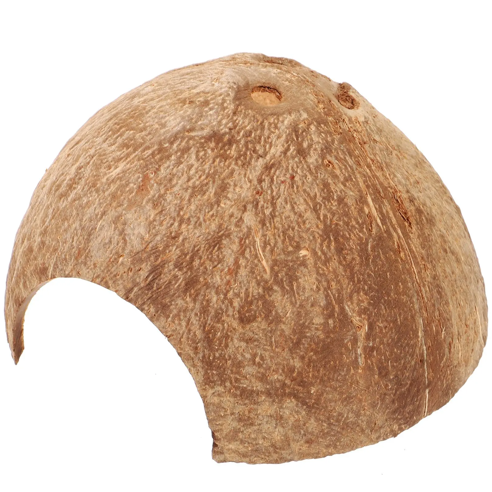 

Coconuts Hideout Leopard Gecko Humid Hide Decor Reptile Cave Supplies Snake Large Tarantula Enclosure