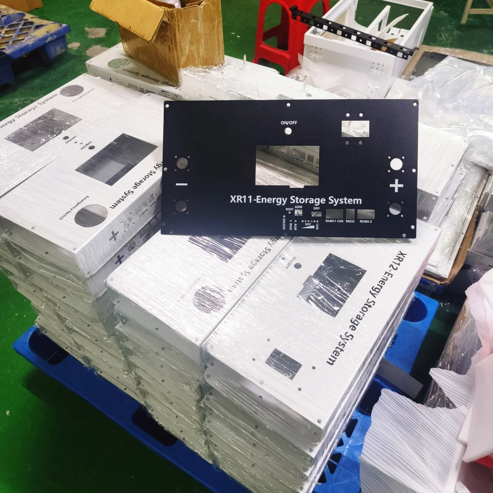 LiFePO4 Battery Box Install Panel For  V19 JK Inverter BMS LCD XR11 Compatible 4.3 Inches XR13 Compatible 7 Inches