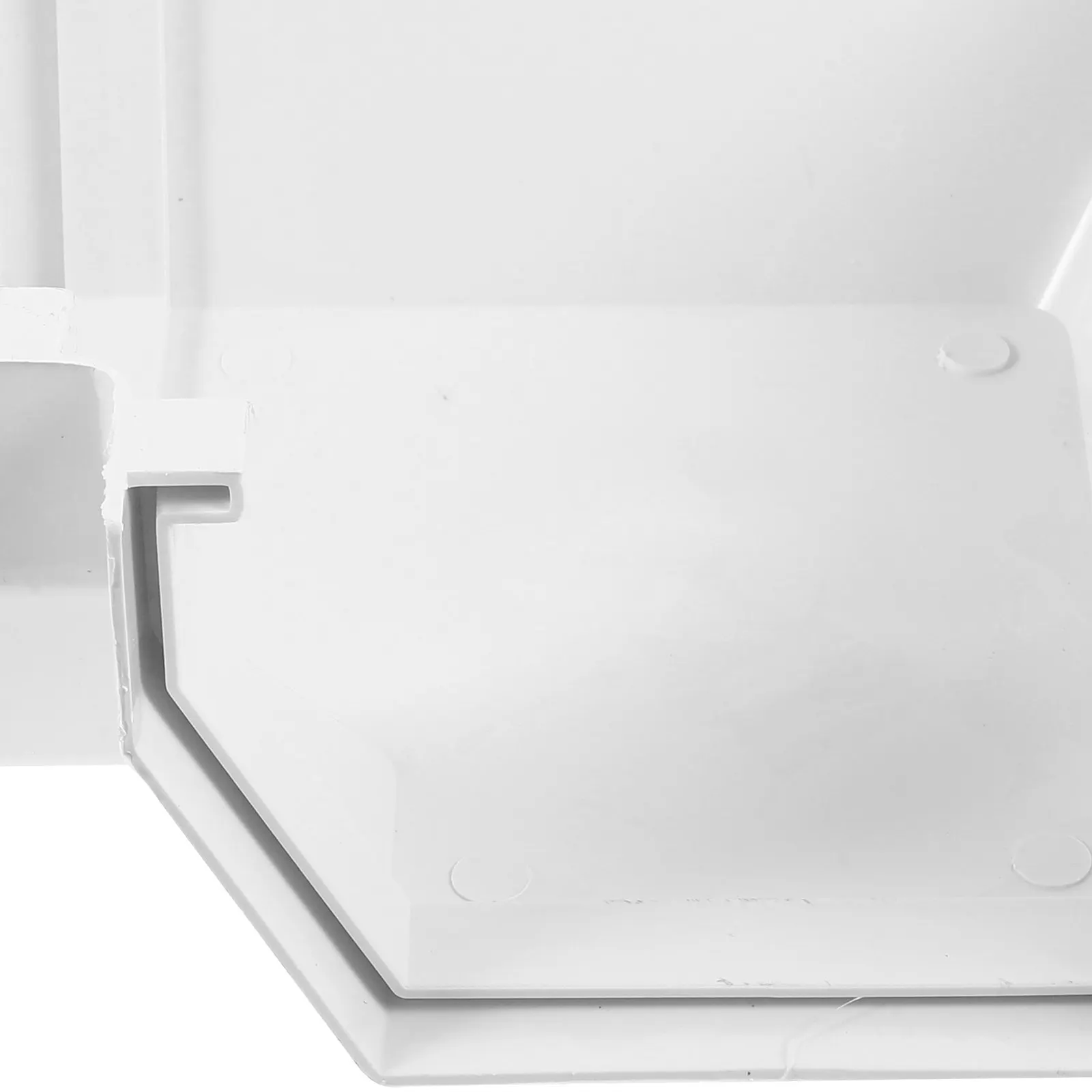 Downspout Accessory Gutter Connector Drain PVC Elbows Adapter Strap Designed Keep Rainwater
