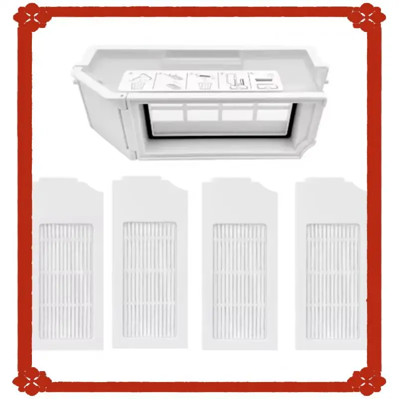 24-Hour Delivery Dust Box& 4 Filter Kit For Ecovacs N20 Plus, N20 Pro Plus Robot Vacuum Cleaner Accessories