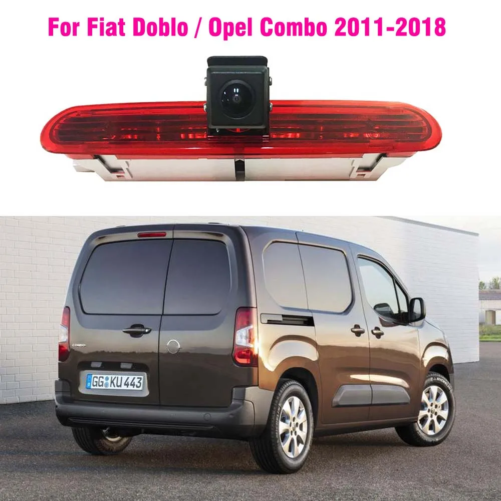 Car Waterproof High Brake Light Reversing Camera Rear View Camera for Fiat Doblo Opel Combo 2011 2012 2013 2014 2015 2016 2017