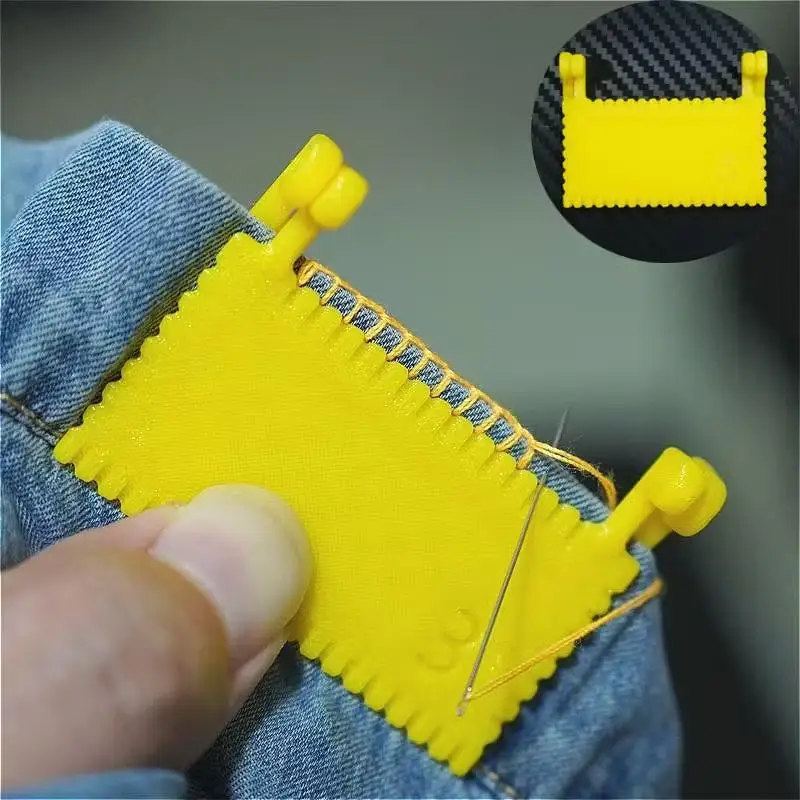 1/3 PCS Sewing Guide Template For Consistent Stitches 3/4/5mm Spacing Precision Sewing Tool For Fabric Embroidery Leather Craft