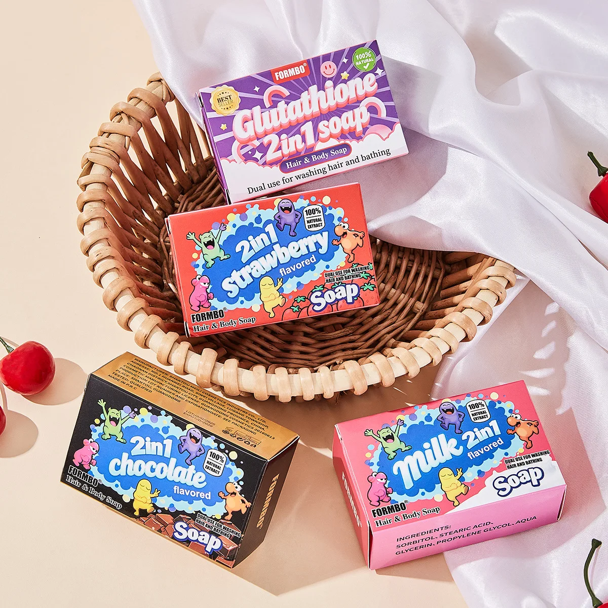 

Moisturizing and Protective Shampoo and Shower Soap in One, Refreshing, Smooth and Nourishing