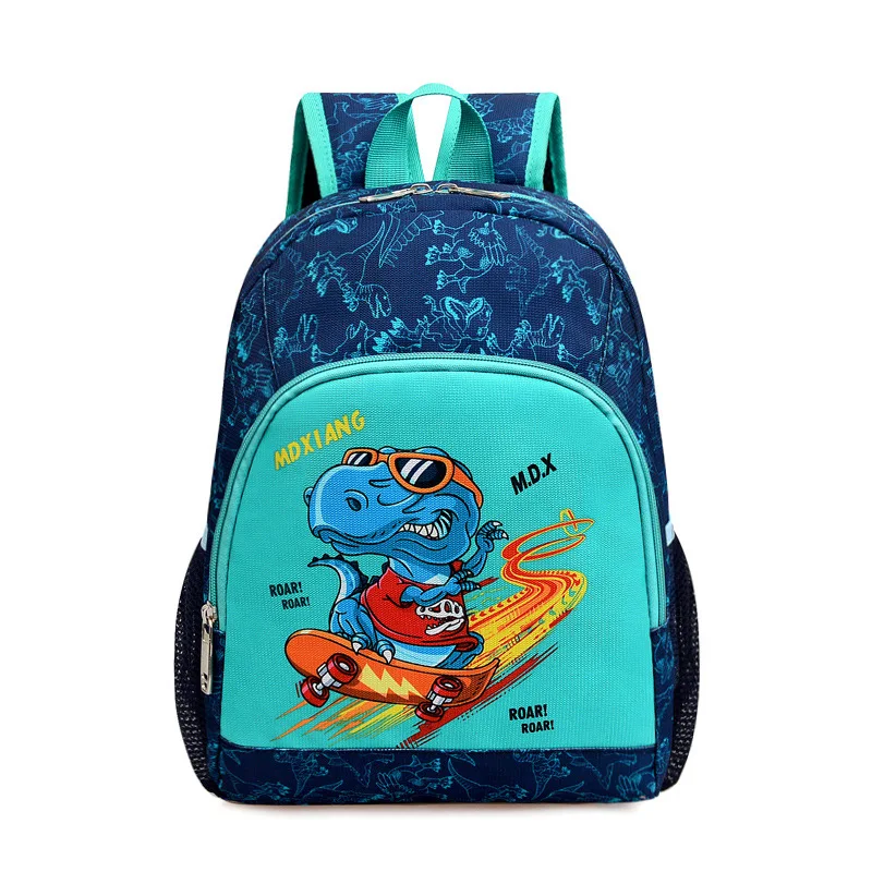 Children's School Bag Cartoon Fashion Cute Dinosaur Astronaut Lightweight Waterproof Backpacks for Kindergarten Boys and Girls