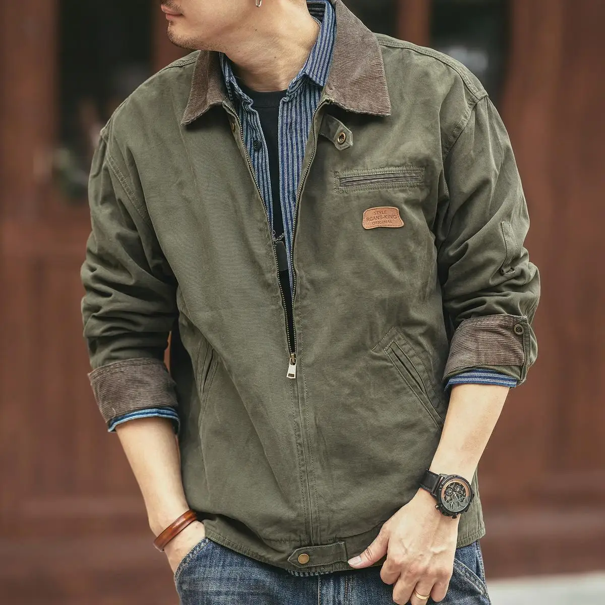 Men's-Heavy-Duty-Work-Jacket-Vintage-Military-Tactical-Shirt-Coat-Outdoor-Sports-Shirt-Cotton-Long-Sleeve-Casual-Male-Plus-Size