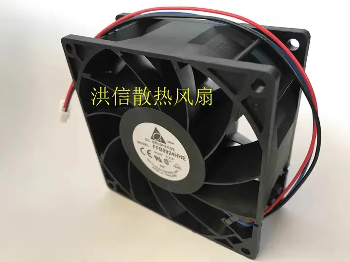 Free shipping original 9038 FFB0924HHE 24V 0.27A 9CM 3-wire frequency converter cooling fan