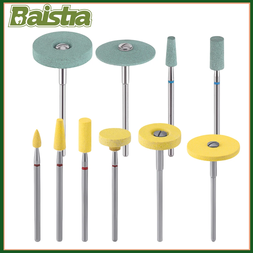 

Dental Lab Polisher Ceramic Diamond Grinding Head Grinder Stone Grinder for Zirconia Ceramic Crowns Dentist Laboratory Polishing