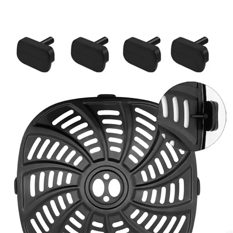 Silicone Feet Covers Air Fryer Silicone Bumpers Silicone Material for Air Fryer