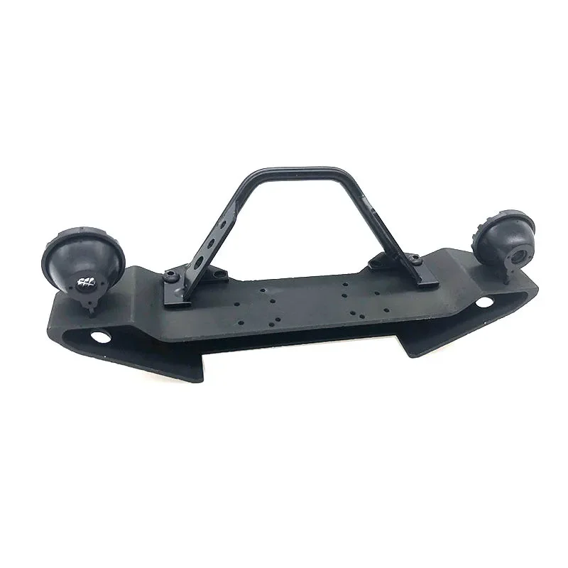 Paraurti anteriore posteriore in metallo con luce a LED per 1/10 RC Crawler Axial SCX10 90046 SCX10 III AXI03007 Trax TRX-4