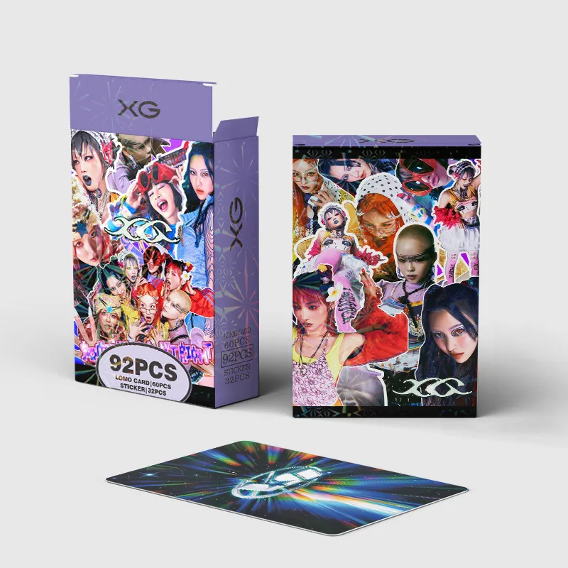 92 قطعة/المجموعة/مجموعة Kpop Idol Girl XG ألبوم جديد بطاقات Lomo JURIN CHISA COCONA HINATA HARVEY JURIA HD Printd Photocards ملصق المشجعين هدية