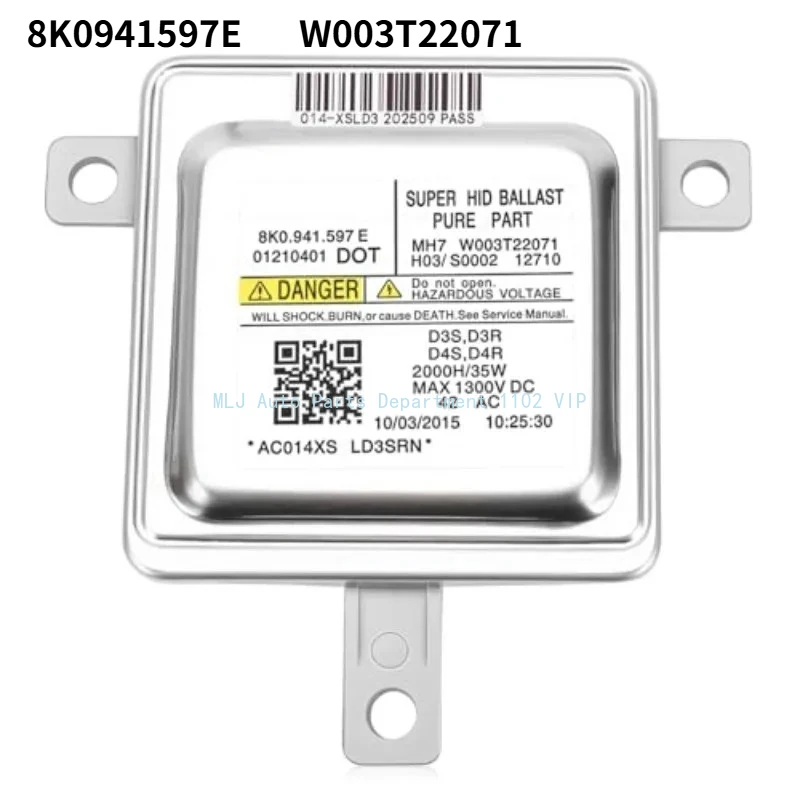 

8K0941597E W003T22071 Xenon Headlights HID D3S D3R D4S D4R Ballasts for Audi A3 A4 A6 Car Parts OEM 8K0 941 597 E