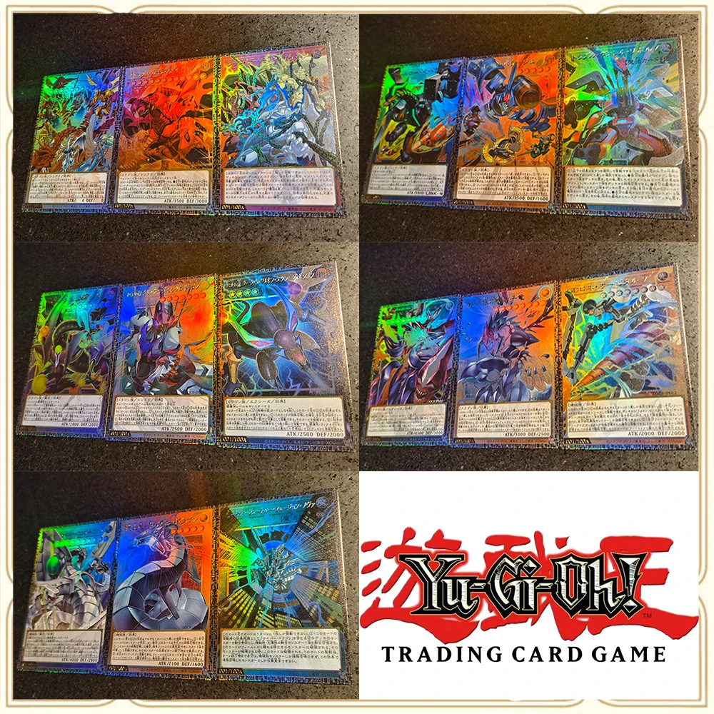 Japanese Anime Yu-Gi-Oh! DIY ACG Kuriboh Pendulum Dragon Clear Wing Advanced Sparkling Collectible Card Christmas Birthday Gift