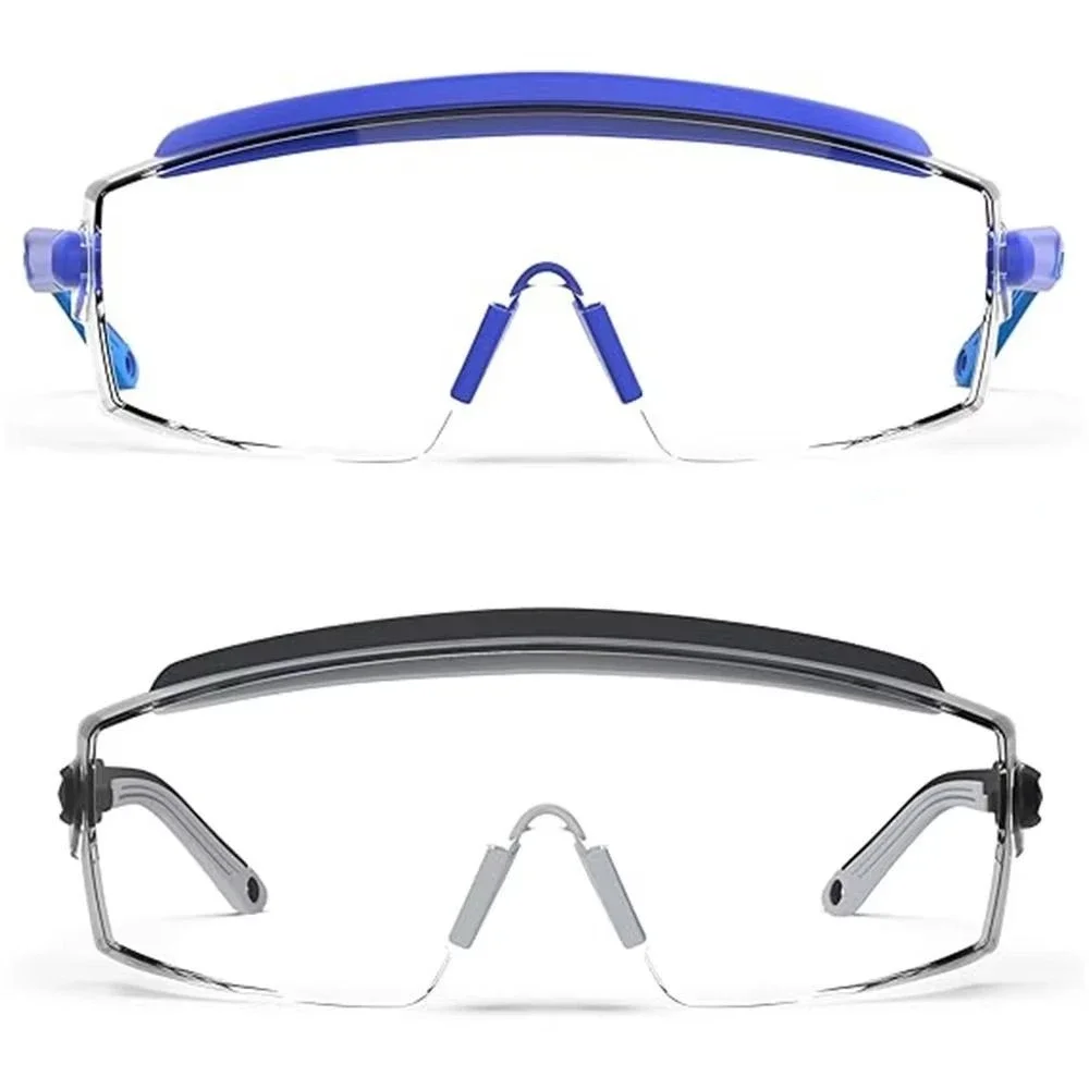 Anti Fog Dust Safety Goggles Anti-Splash Adjustable Frame Eye Protection Glasses Blocking UV Clear Surgery Goggles