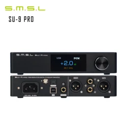 SMSL SU-9 PRO DAC High-preformance Audio Decoder ES9039MPRO MQA MQA-CD Bluetooth 5.0 768kHz/32Bit Hi-res Audio LDAC