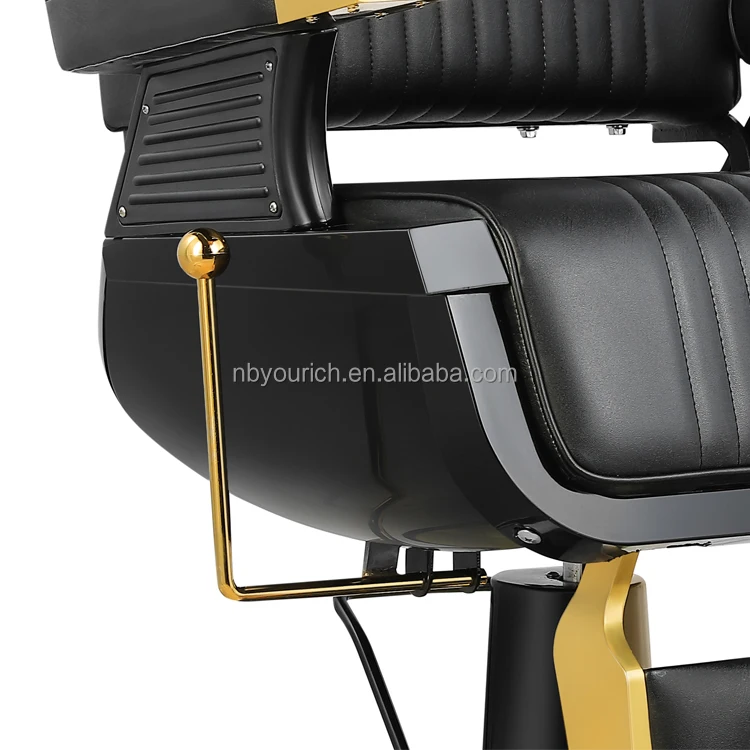 Modern Simple Salon Furniture Hair Chair Barber Shop Salon Chair Factory Price Gray Metal Base