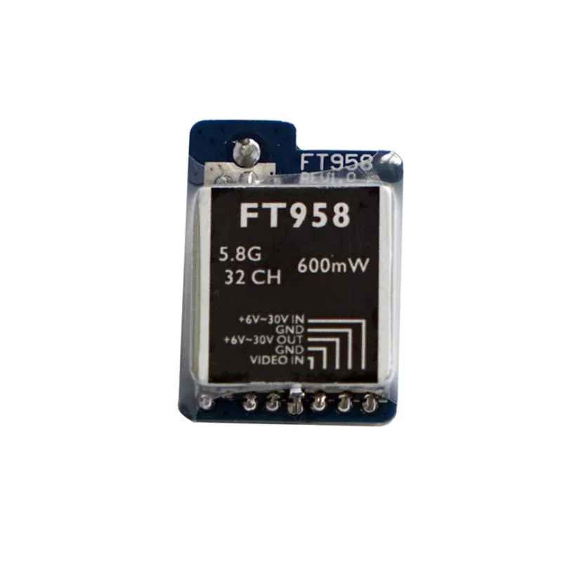 FT958 5.8G 5.8ghz 40CH 600mW FPV AV Transmitter 40CH Mini Wireless Image Transmission for AKK TS832 TS5828 RC Drone Multicopter