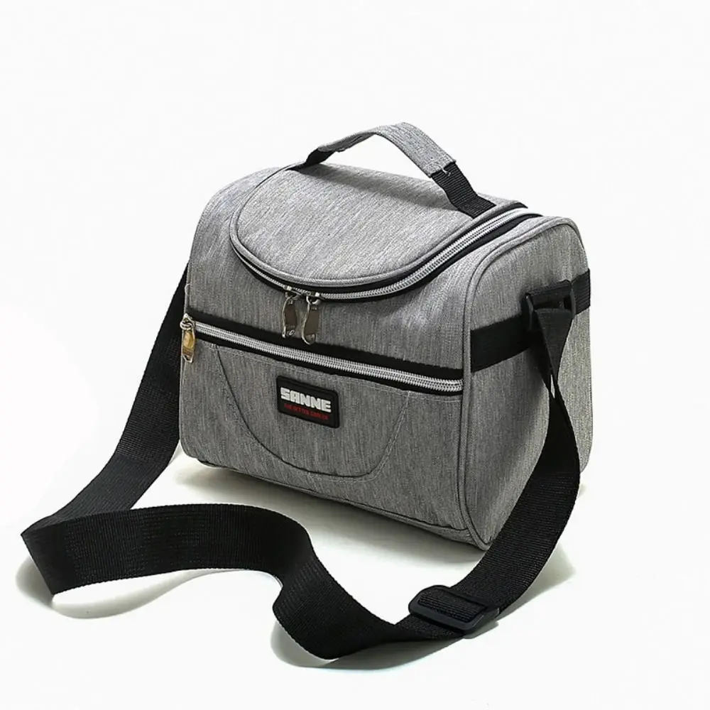 صندوق غداء حراري محمول بسيط، حقيبة غداء معزولة مانعة للتسرب، مقاومة للماء، سعة كبيرة، حقيبة طعام