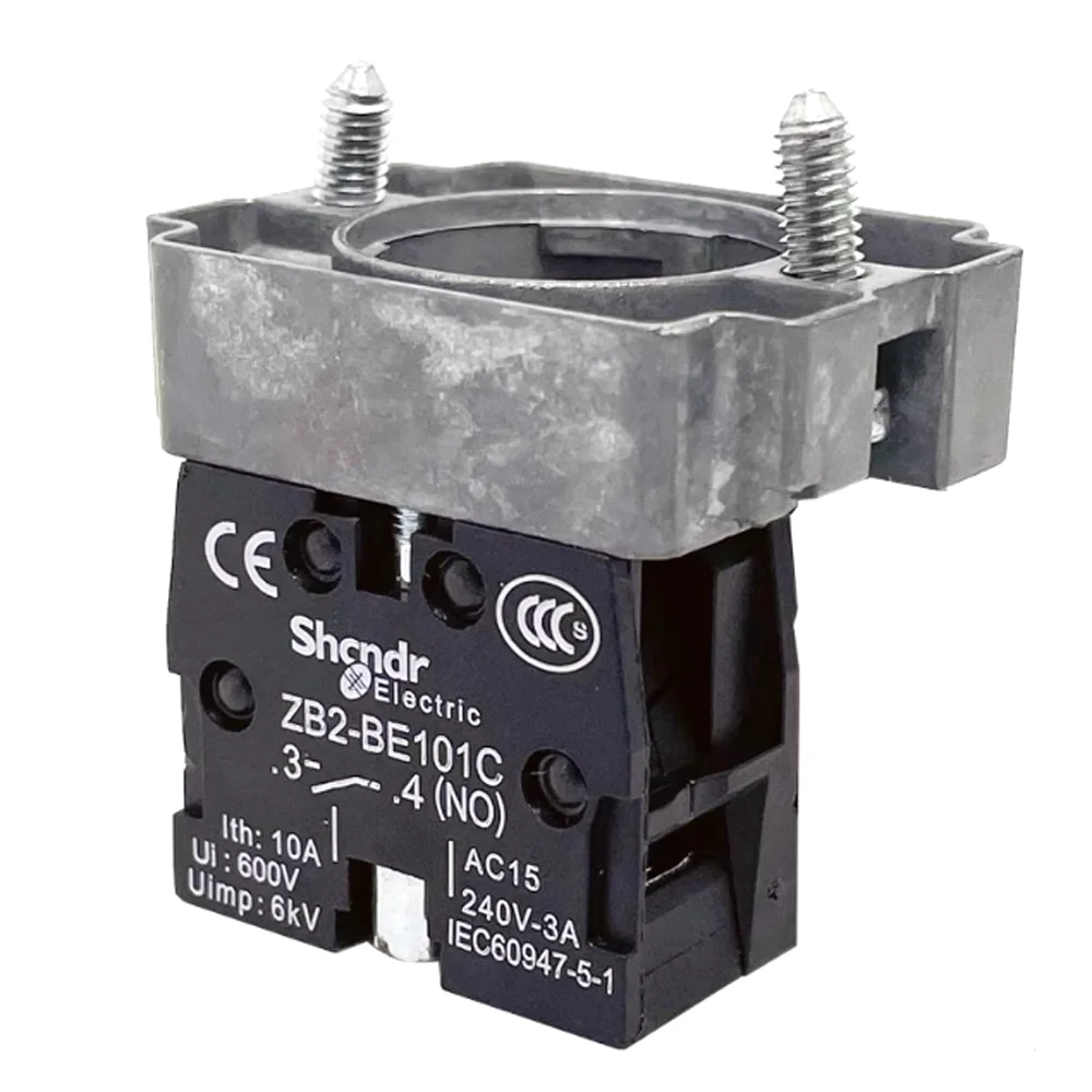 Original Schneider Electric Harmony XB2 Auxiliary Contact Block ZB2-BE101C 1NO ZB2-BE102C 1NC Contactor Accessory Button Switch