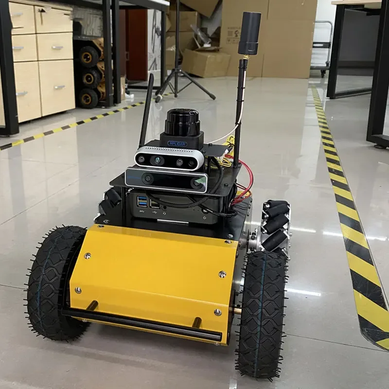Path Rover UGV Mecanum Wheel Robot ROS навигация с лидар для исследований