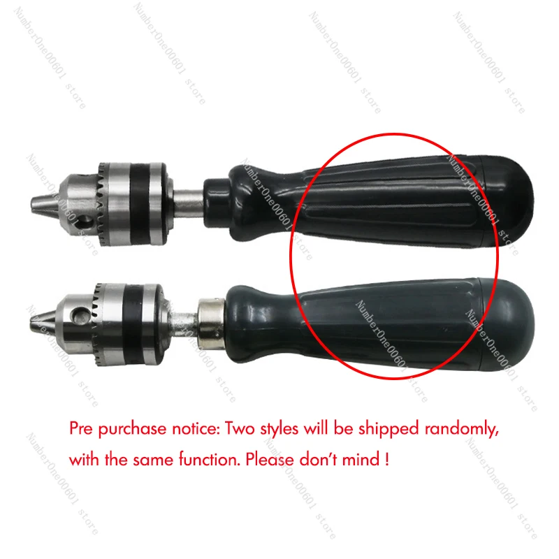 Adjustable Pin Vise Model Hand Drill Tool With Chuck Capacity 0.6-6mm Fit Drill Bits Screwdriver Bit Plus