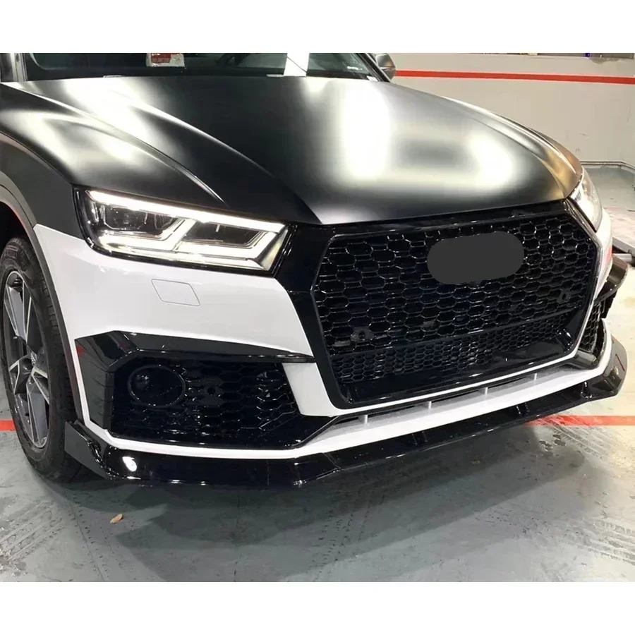 

Front Bumper Grille Front Bumper Grill Center Grille Gloss Black for Q5 2018-2020 (Refit for RSQ5 Style) car accessories